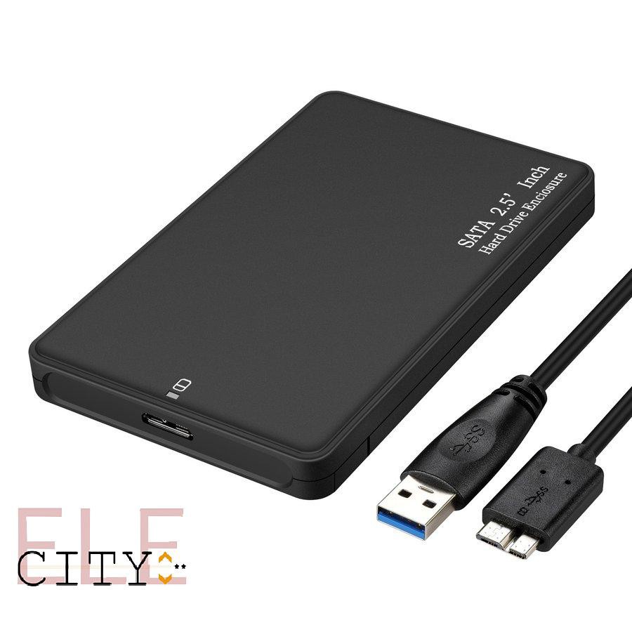 ✨COD✨2.5-Inch Mobile Hard Disk Case Support 2TB HDD SATA to USB 3.0 SSD HDD