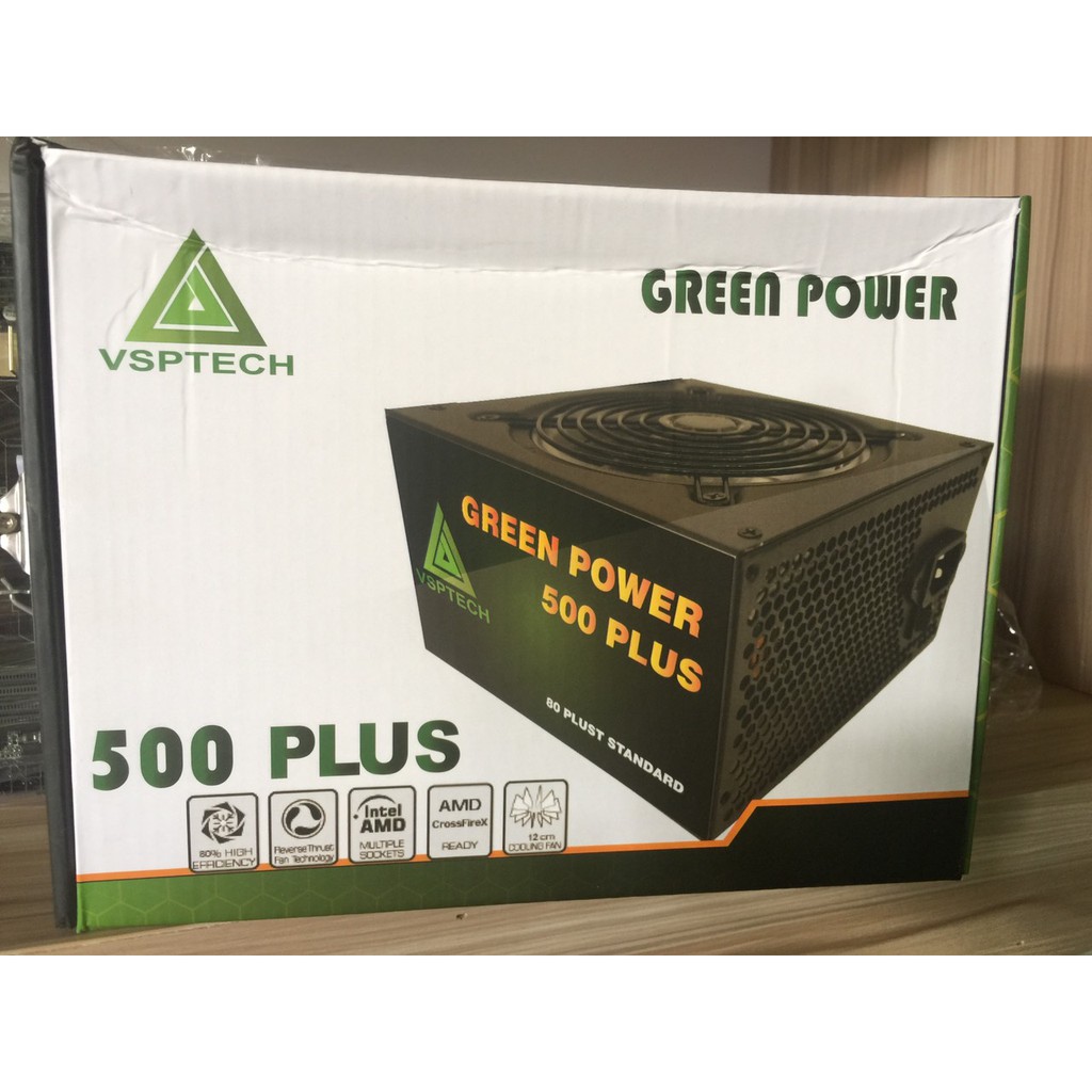 Nguồn máy tính VSP ATX 500W  plus Công Suất Thực