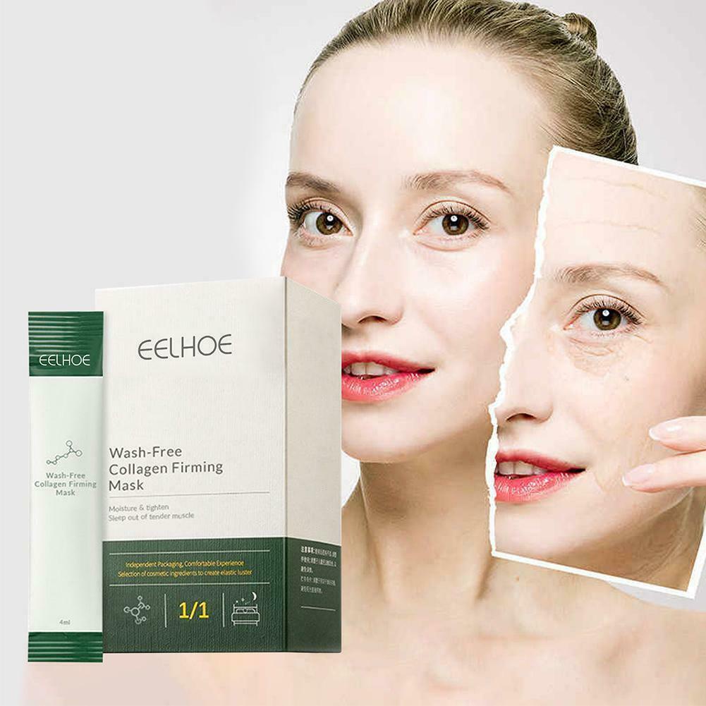 Set 20 Mặt Nạ Ngủ Bổ Sung Collagen Chống Lão Hóa Dưỡng Ẩm Làm Săn Chắc Da