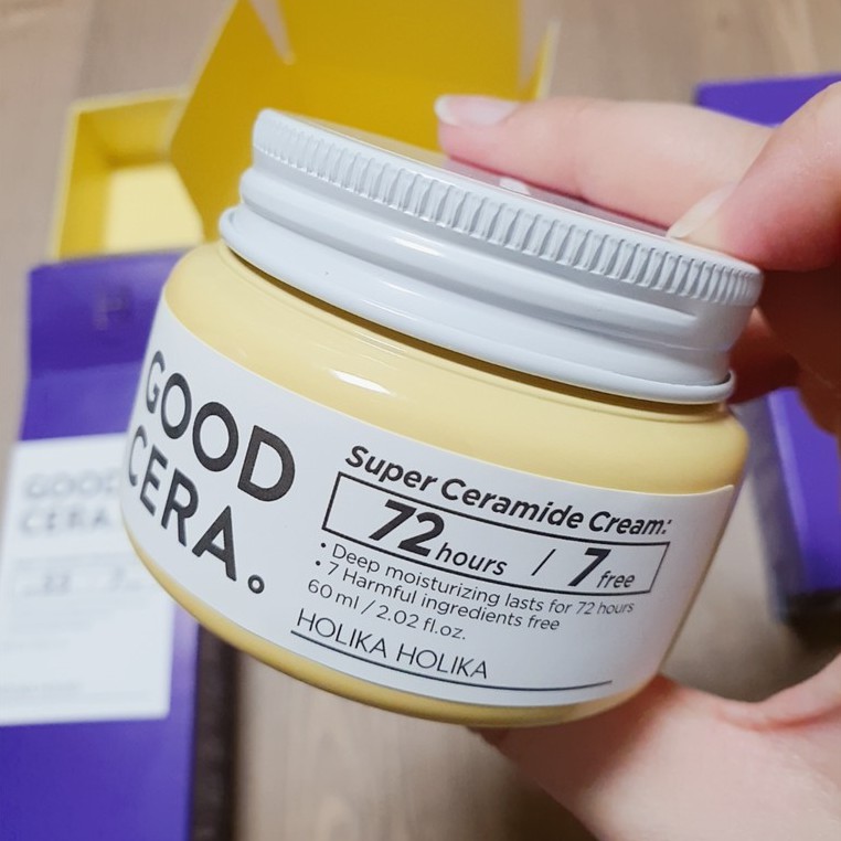 Kem dưỡng ẩm Hàn Quốc Holika Holika Good Cera cải thiện quá trình lão hóa duy trì độ ẩm 72h 60ml - 7140