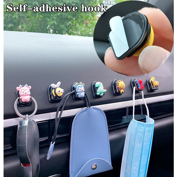 Móc treo đồ mini gắn sau ghế xe hơi tiện dụng