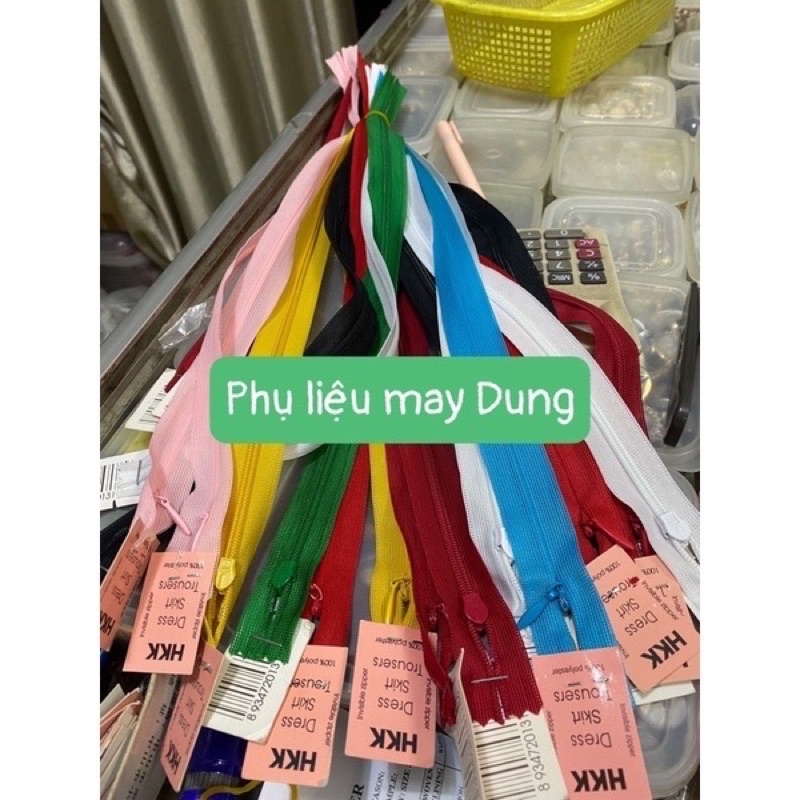 Dây kéo giọt nước dài 25/40/50/60cm