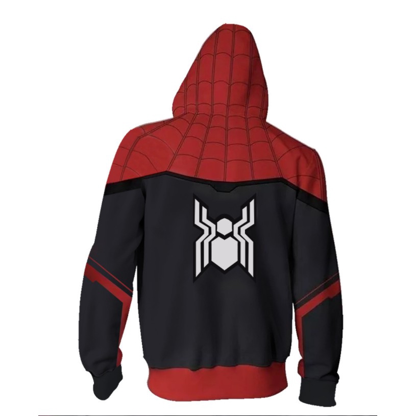 Áo KhoáC Hoodie Có KhóA KéO HìNh NgườI NhệN