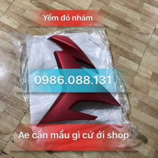Yếm trái Ex150 đỏ nhám zin chính hãng