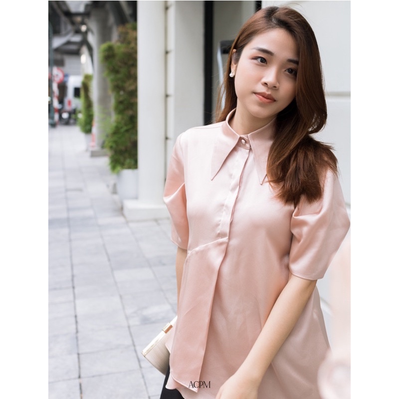 Darcy Shirt / Áo sơ mi vạt lệch