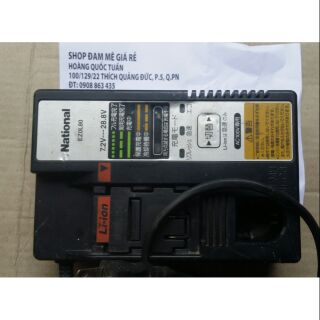 Sạc pin panasonic/National 7.2V- 28.8V EZ0L80,chuyên sạc pin máy Panasonic/National