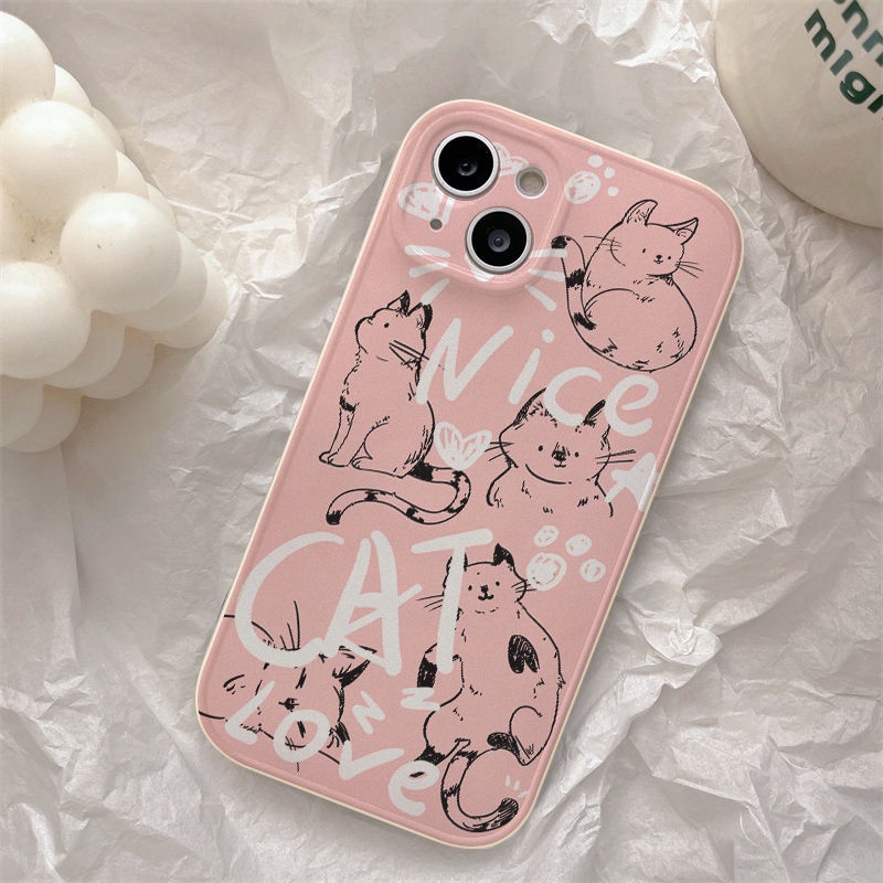 Ốp Điện Thoại Họa Tiết Graffiti Cho Iphone 12 / 11promax Xsmax / XR 6S / 7P / 8Plus / 13
