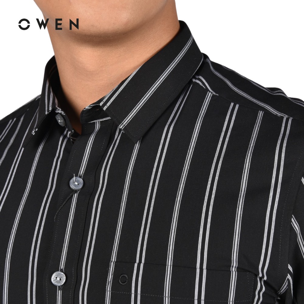 Áo sơ mi nam dài tay Owen Bamboo SlimFit - AS81459D
