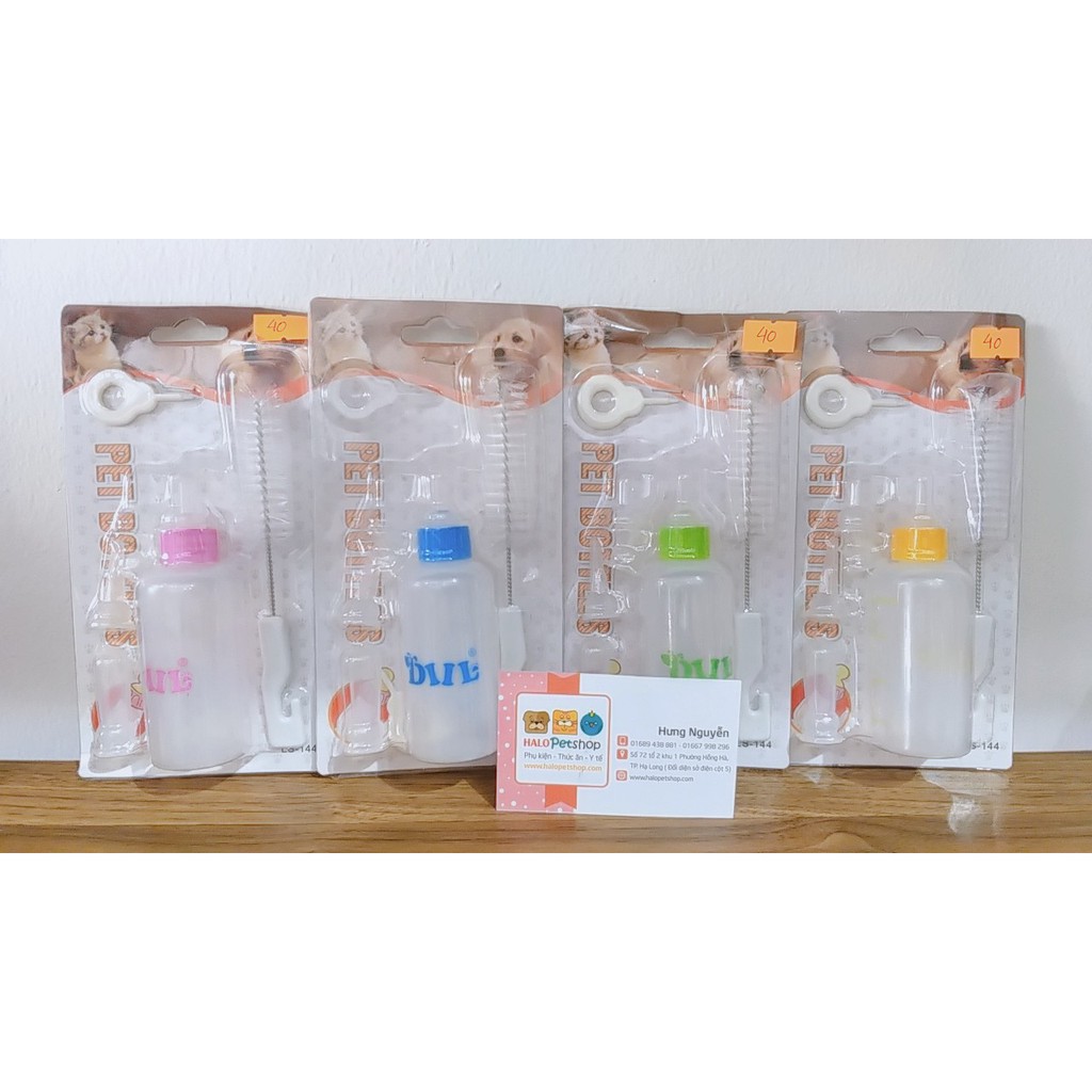 BÌNH TI 60ML DÀNH CHO CHÓ MÈO