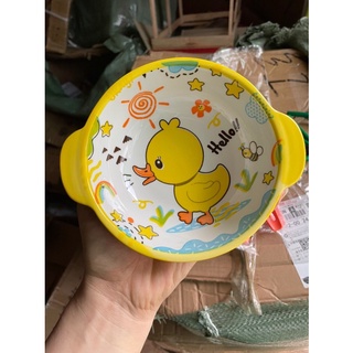 Chén bát sứ ăn dặm size lớn hình dễ thương