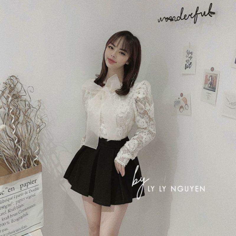 Chân váy xếp ly chất vải cực đẹp
