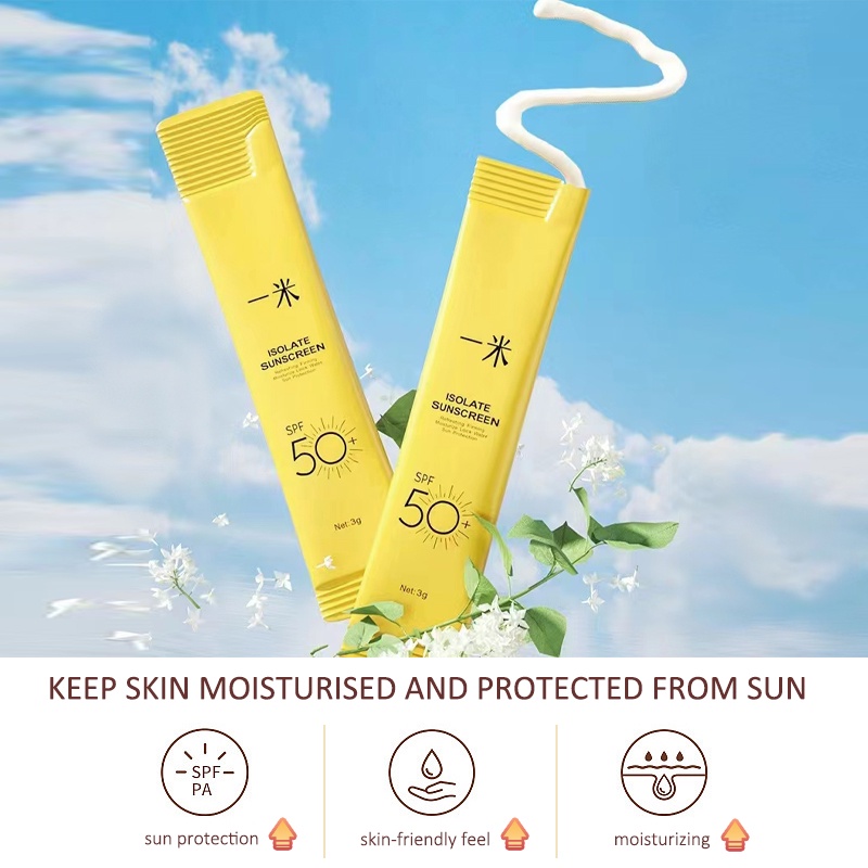 Kem Chống Nắng Derf Bảo Vệ Da SPF50 + Dưỡng Da Sáng Khỏe 3g
