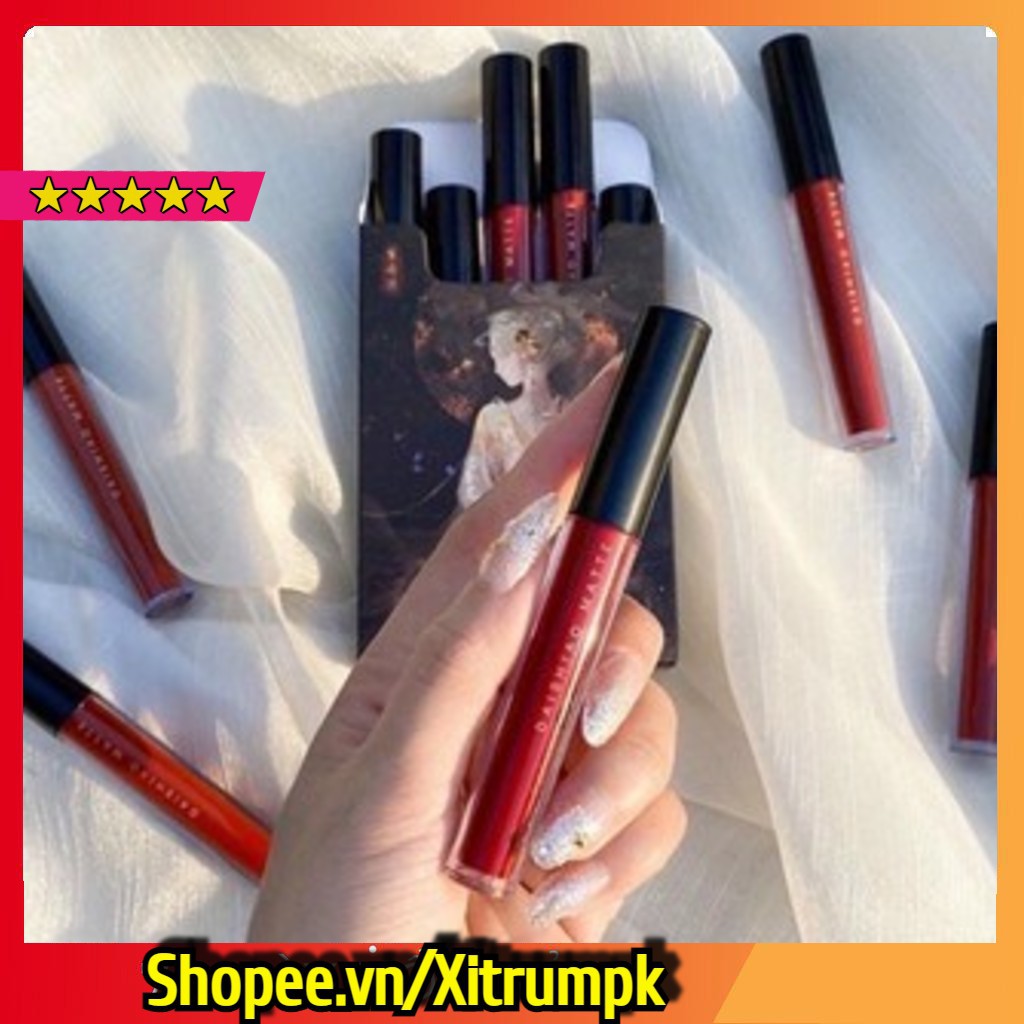 Set 5 Cây Son Muge Leen Cô Gái DAISHYAO Matte Liquid