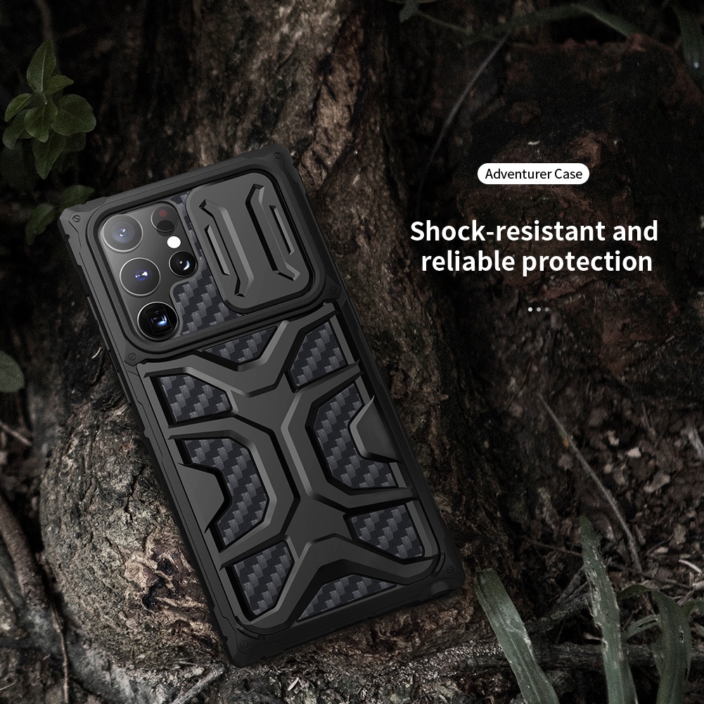 Ốp Lưng Nillkin Adventurer Case cho Samsung Galaxy S22 Ultra - Hàng Nhập Khẩu.
