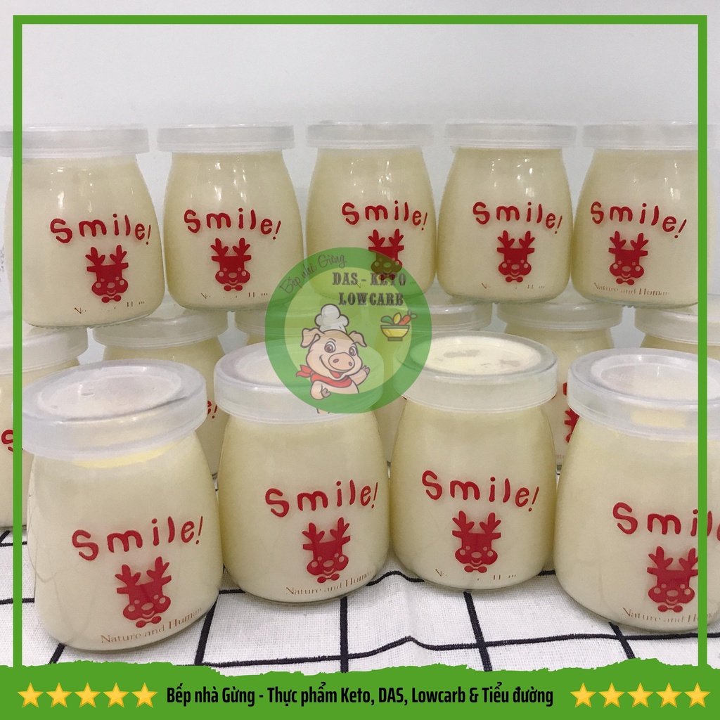 Sữa đặc bà Gừng - For Keto, DAS, Lowcarb & Tiểu đường