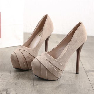 Giày cao gót nữ thời trang 12cm guốc