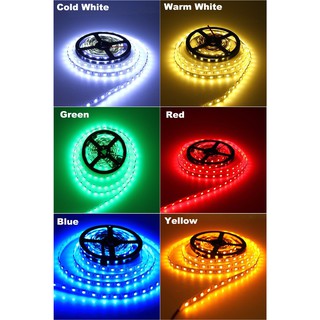 Cuộn Led dây dán 5m 5050 - Vàng Nắng