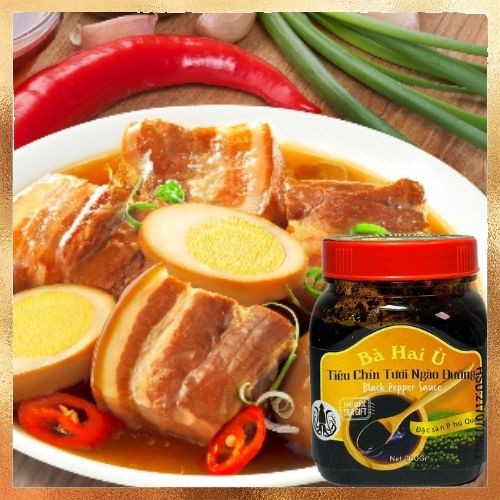 Tiêu Chín Ngào Đường Bà Hai Ù - Đặc Sản Phú Quốc - hũ 200g