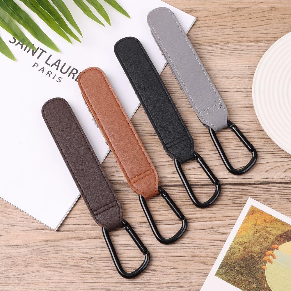 ESPO 1 / 2 Móc Da PU Treo Đồ Xoay 360 Độ Gắn Xe Đẩy Em Bé