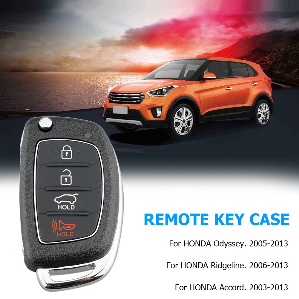 Vỏ chìa khóa 4 nút 1.13 phụ kiện ô tô Hyundai Tucson Sonata