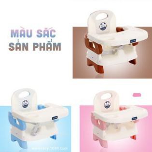 Ghế ăn dặm gấp gọn 3 chế độ điều chỉnh có kèm thêm chân sắt HB09