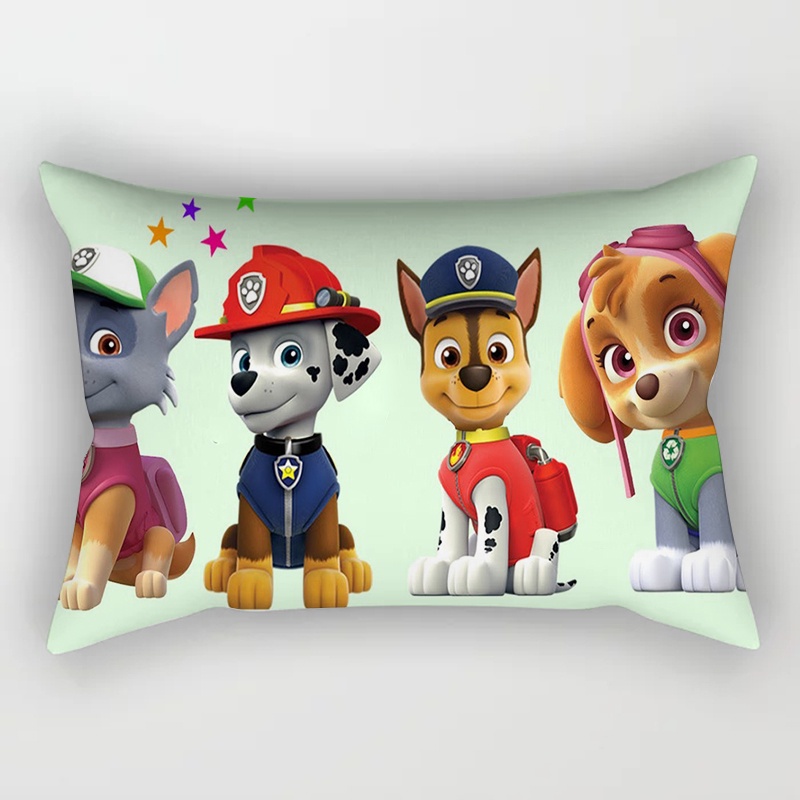 Vỏ Gối In Hình Paw Patrol 30x50cm/50x75cm