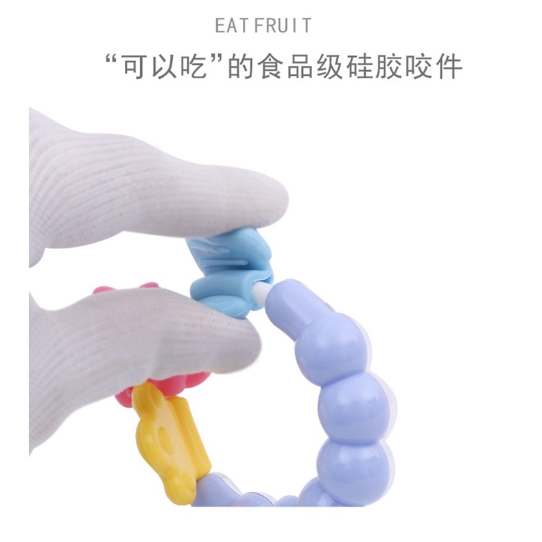 Núm Ti Giả Bằng Silicone An Toàn Dành Cho Trẻ | Núm Vú Giả Tập Nhai Cho Bé | Đồ Chơi Em Bé