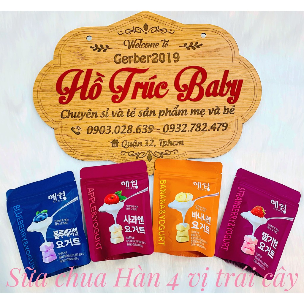 Sữa chua Hàn Quốc cho bé từ 7 tháng.
