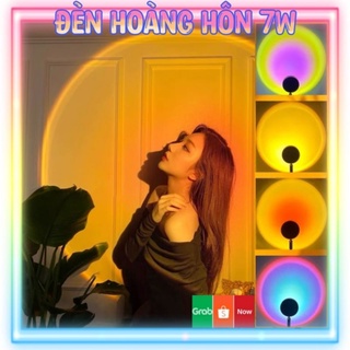 Đèn sunset , đèn rose blackpink Tiktok Hot Đèn chiếu hoàng hôn, mặt trời, cầu vồng trang trí