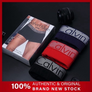 Image of The official sale underwear  Men's Briefs (3 pieces + box) 100% breathable fabric, absorb sweat. ck-underwear