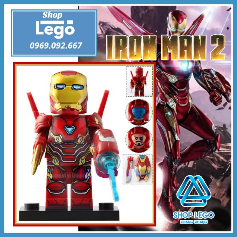 Xếp hình Người Sắt Iron Man MK50 Soldier Avengers Endgame Siêu anh hùng Marvel Koruit XP193 KT1026