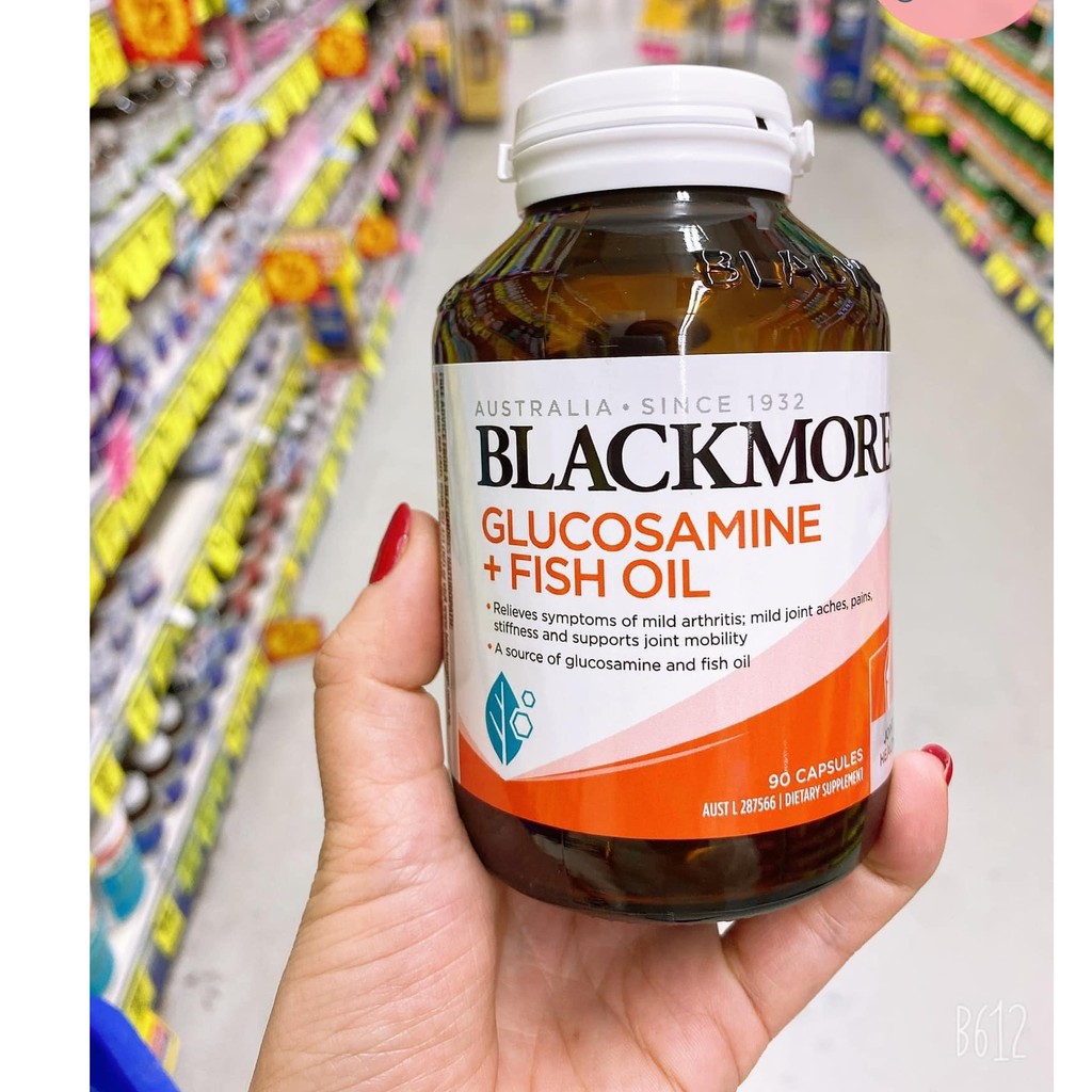 Viên Glucosamine Fish Oil Blackmores Úc Lọ 90 viên