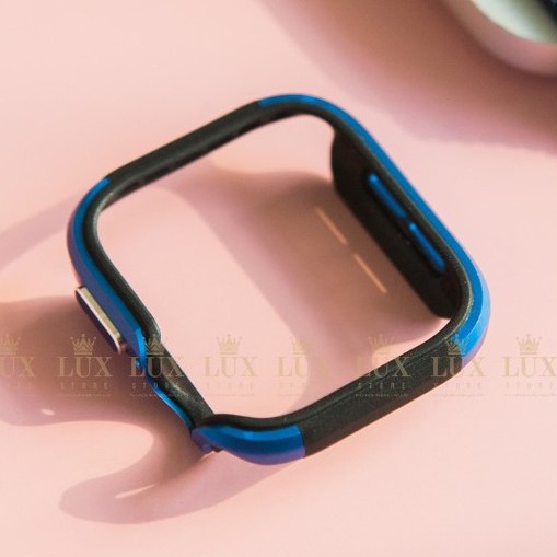 Ốp viền thép dành cho Apple Watch đồng hồ thông minh Series 1/2/3/4/5/6/SE size 38/40/42/44 mm