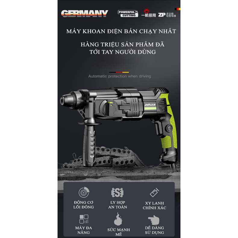 Máy Khoan Điện 710-800W – Một Sản Phẩm Của Zhipu