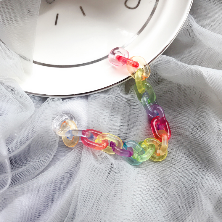 Vòng Tay Thời Trang Màu Cầu Vồng Xinh Xắn