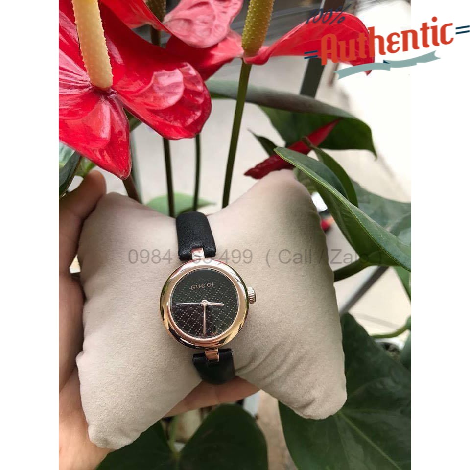 Đồng Hồ Nữ Gucci Diamantissima Black YA141501