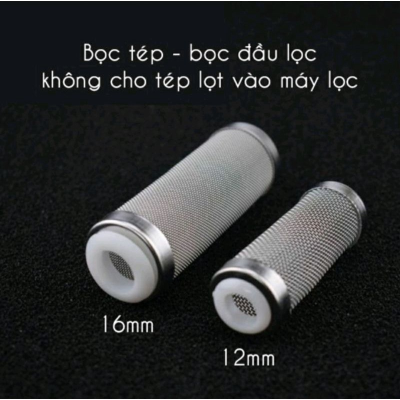 Bịch tép inox - đầu bịt tép, cá cảnh bịt đầu hút máy lọc