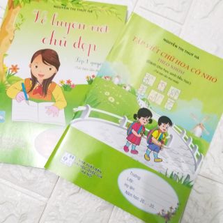 set 2 bộ vở luyện chữ nhỏ