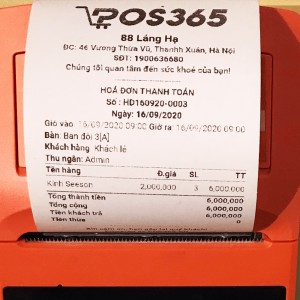 Máy bán hàng cầm tay thông minh POS365 Sunmi V1S đã sd 1-2 lần còn mới 90% | BigBuy360 - bigbuy360.vn