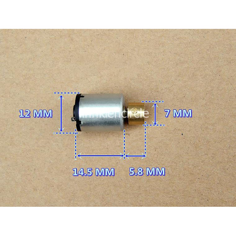 2 cái motor rung mini 3V đầu rung đồng lực rung mạnh motor 1215 hàng mới 100% - LK0335 | BigBuy360 - bigbuy360.vn