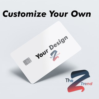 Miếng dán thẻ ngân hàng/ Dán thẻ ATM The Z Trend - ĐẶT THIẾT KẾ RIÊNG (Custom made)