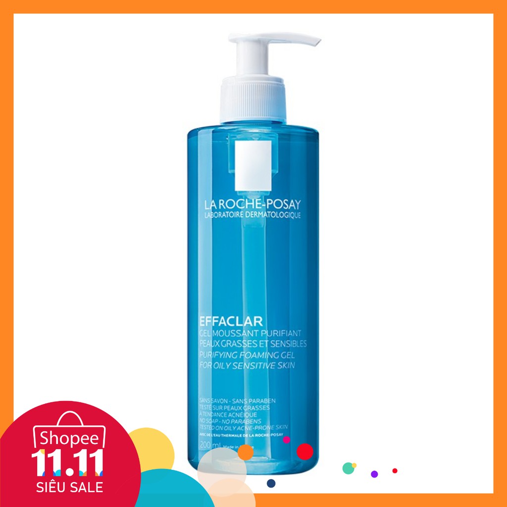 Sữa rửa mặt La Roche-Posay Effaclar 400ml