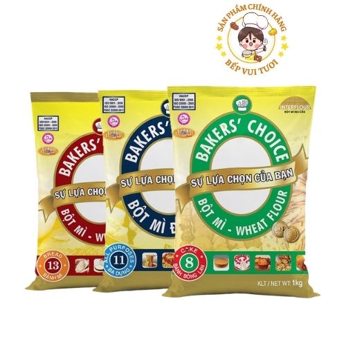 Bột mì số 8 Baker Choice chuyên dụng làm bánh gato tiện dụng
