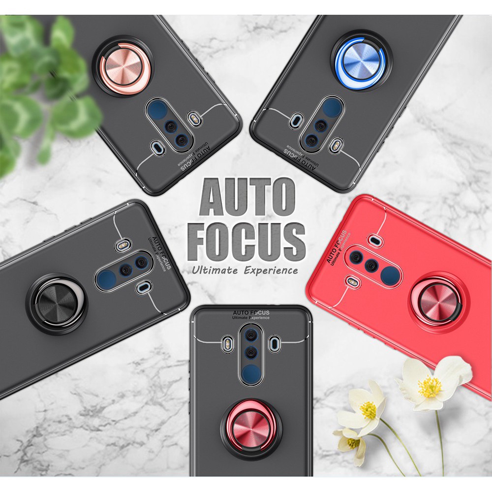 Ốp điện thoại Mềm Có Vòng Nhẫn Từ Tính Tiện Dụng Cho Huawei Mate 10 Pro Mate10