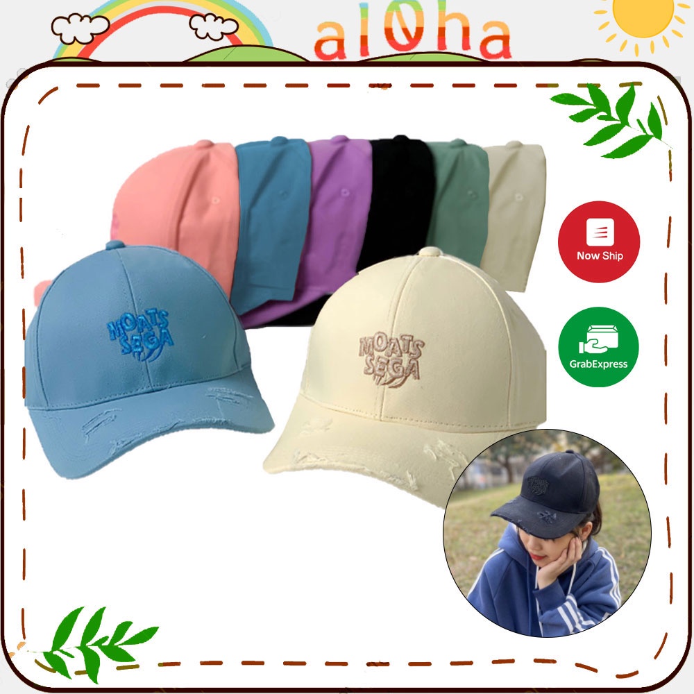 Mũ lưỡi trai - nón Ulzzang thêu chữ MOATSSEGA unisex nam nữ chống nắng phong cách đường phố, thời trang