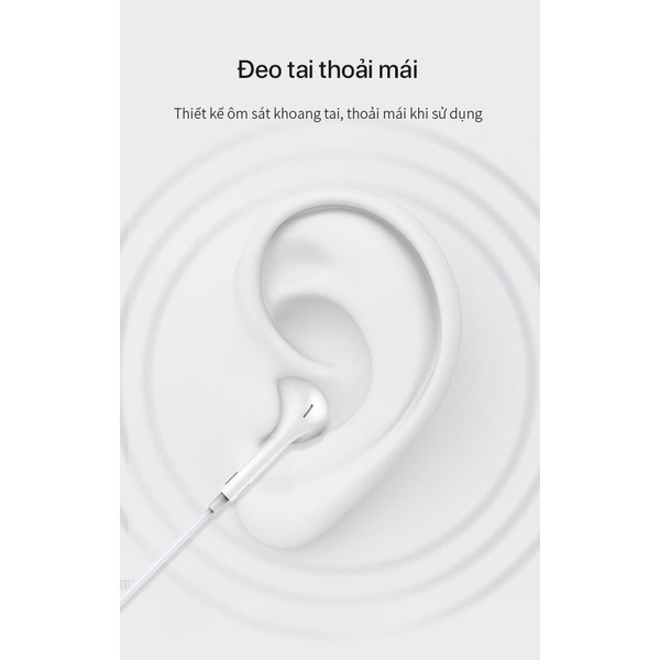 Tai Nghe Nhét Tai Có Dây RE10 Cổng Kết Nối 3.5mm - Âm Thanh HD Sắc Nét Nghe Nhạc Đàm Thoại