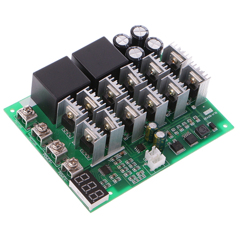 Bộ Điều Khiển Tốc Độ Động Cơ Dc 10-55v 12v 24v 36v 48v 55v 100a Pwm Hho Rc