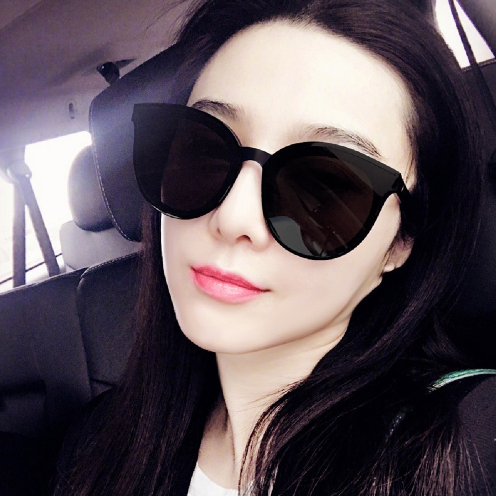 Kính mát gọng vuông chống tia sáng Uv thời trang nữ