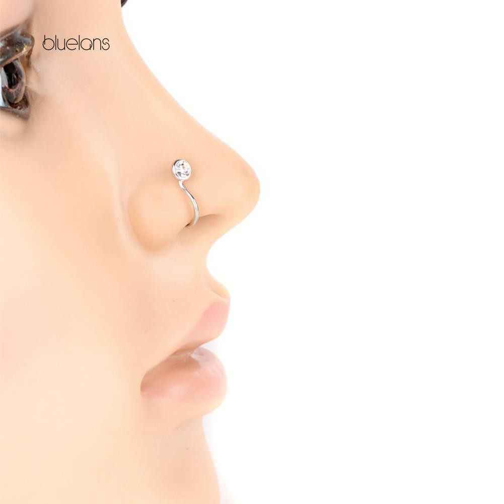 Khuyên Kẹp Mũi Giả Thời Trang Cá Tính Cho Nữ