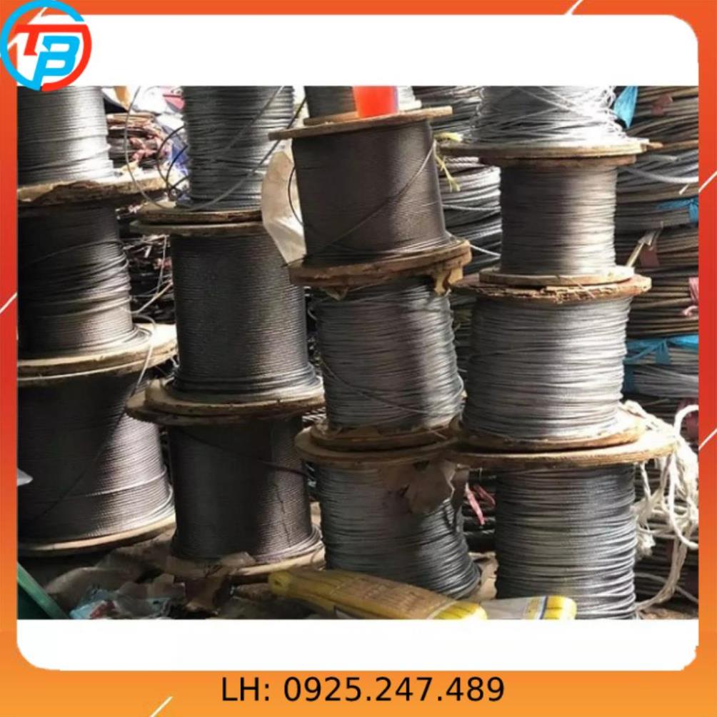 Cáp inox 304 1.5mm.giá 2800/met.Size 10 mét,20 mét,30 mét,40 mét.làm dàn  phơi thông minh,dây phơi quần áo,trang trí